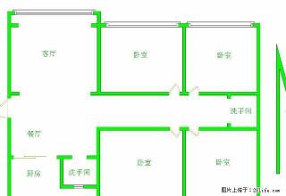 《房美丽主推》关小片区 2楼 采光好 家具齐全 拎包入住。 - 呼和浩特28生活网 hu.28life.com
